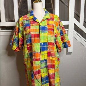 Polo Ralph Lauren Vibrant Multicolor Plaid Shirt